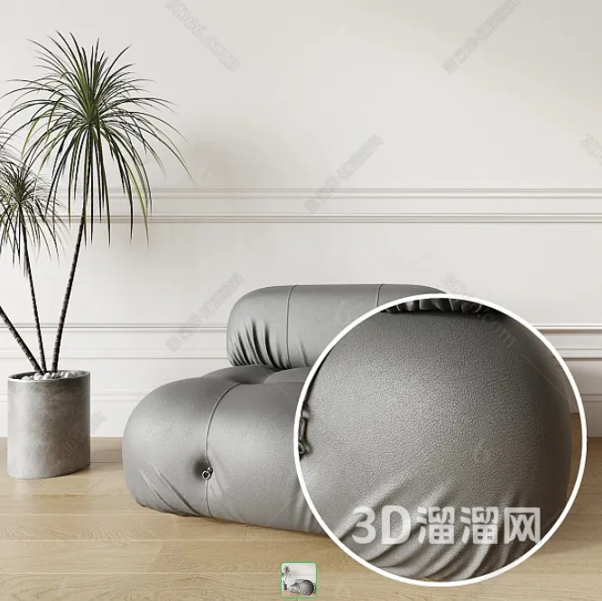 TEXTURES – LEATHER – CORONA – 3D MODEL – 603