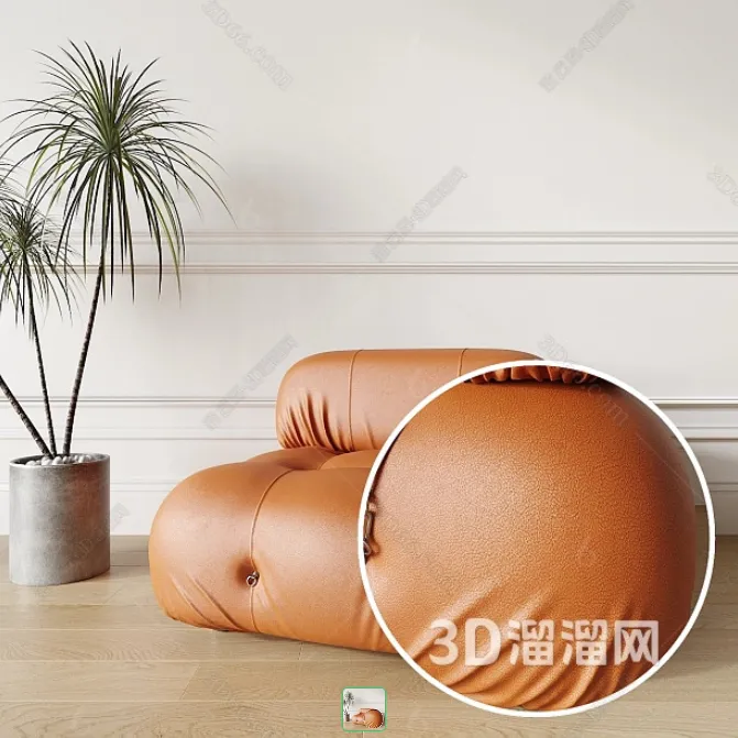 TEXTURES – LEATHER – CORONA – 3D MODEL – 606