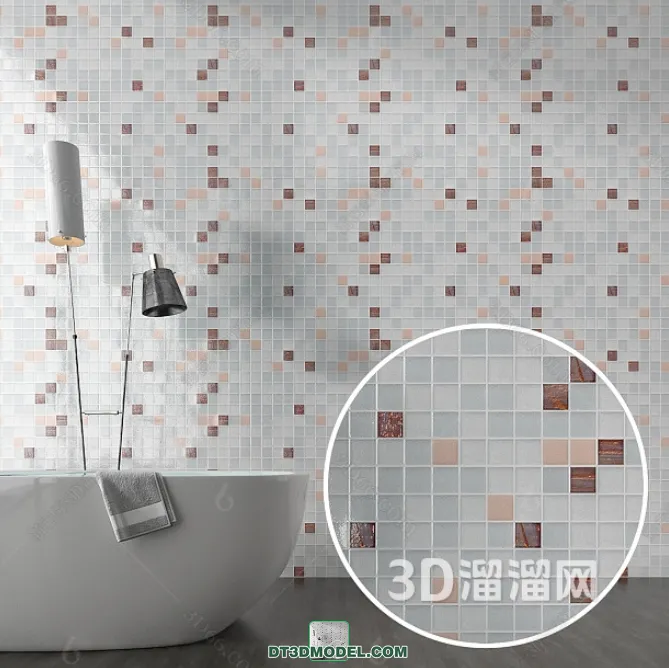 TEXTURES – MOSAIC – CORONA – 3D MODEL – 628