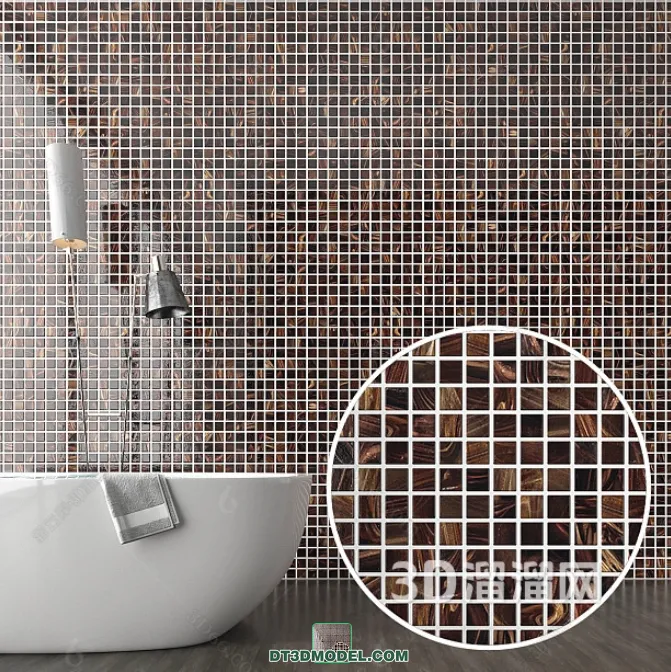 TEXTURES – MOSAIC – CORONA – 3D MODEL – 632