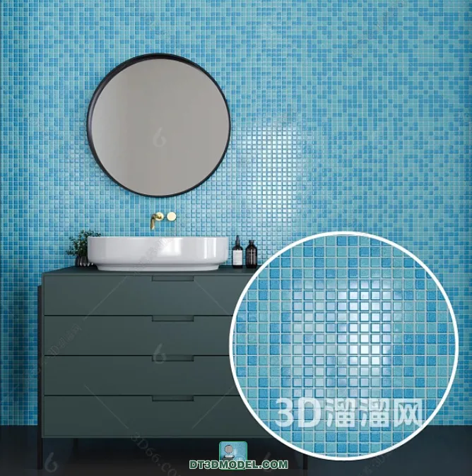 TEXTURES – MOSAIC – CORONA – 3D MODEL – 637