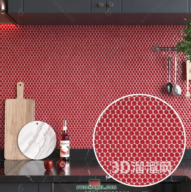 TEXTURES – MOSAIC – CORONA – 3D MODEL – 638