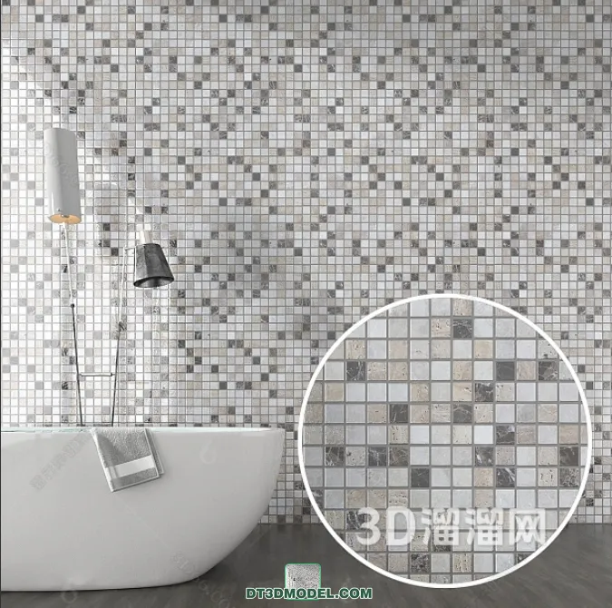 TEXTURES – MOSAIC – CORONA – 3D MODEL – 641