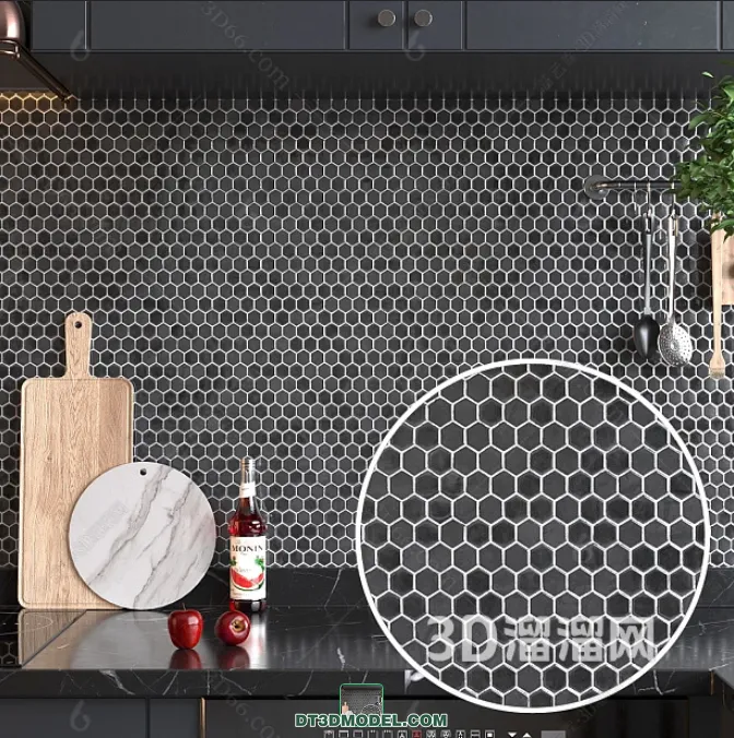 TEXTURES – MOSAIC – CORONA – 3D MODEL – 643