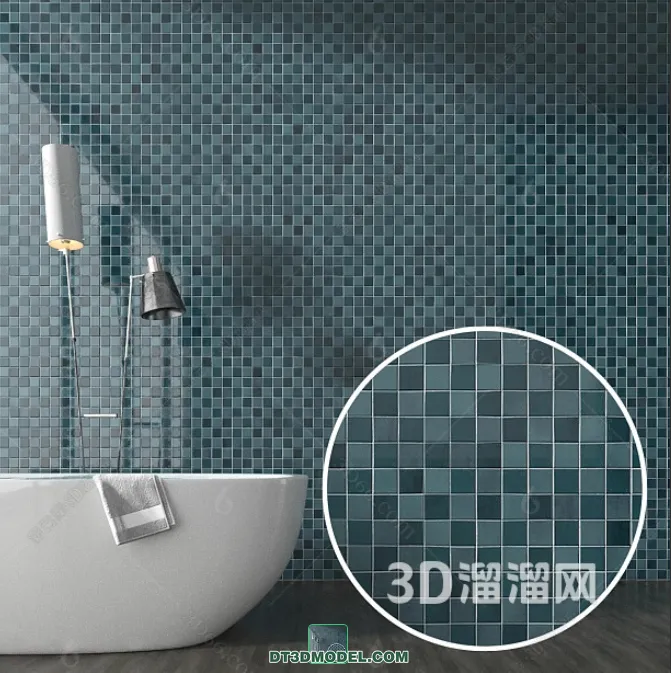 TEXTURES – MOSAIC – CORONA – 3D MODEL – 647