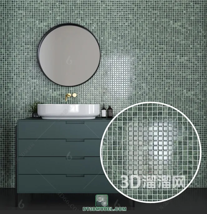 TEXTURES – MOSAIC – CORONA – 3D MODEL – 662