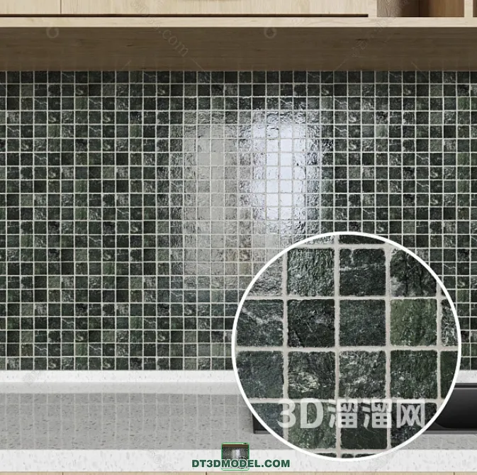 TEXTURES – MOSAIC – CORONA – 3D MODEL – 673