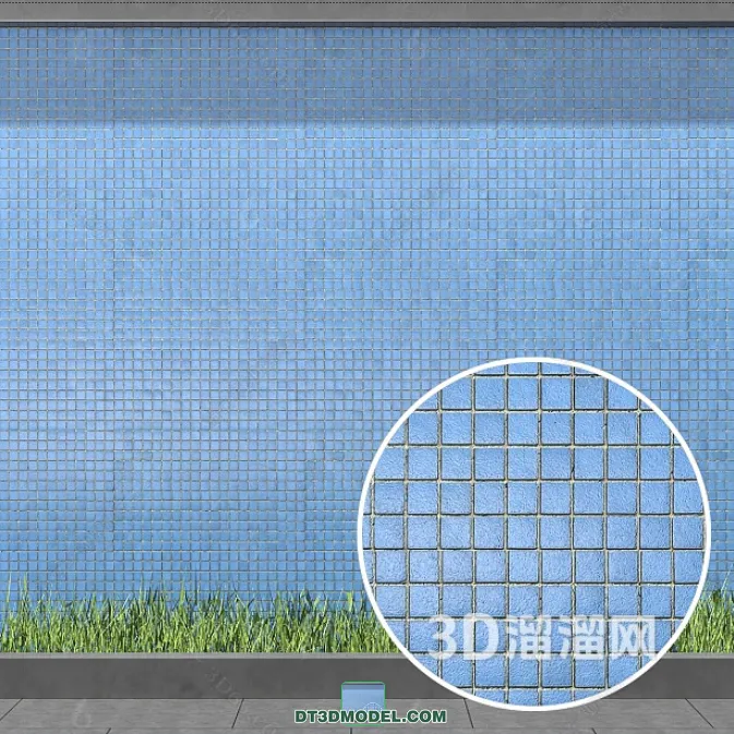 TEXTURES – MOSAIC – CORONA – 3D MODEL – 677