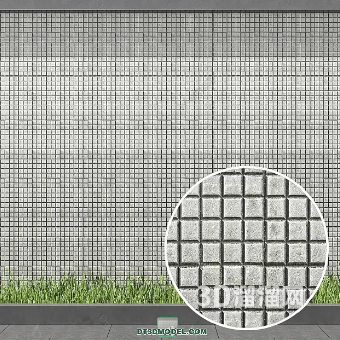 TEXTURES – MOSAIC – CORONA – 3D MODEL – 681