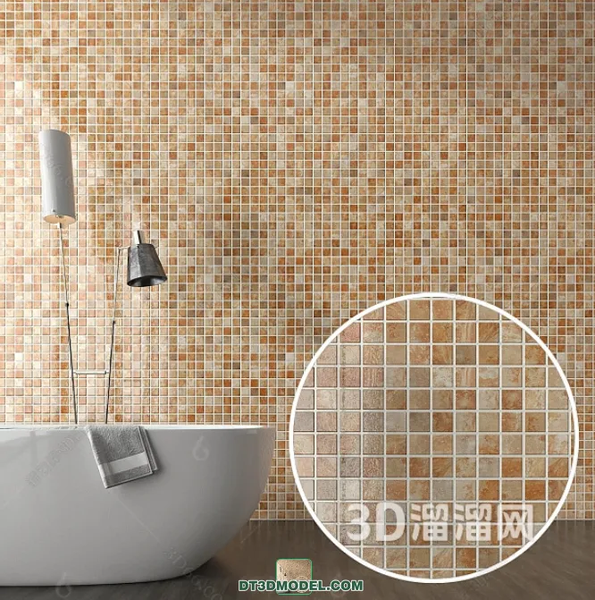 TEXTURES – MOSAIC – CORONA – 3D MODEL – 683