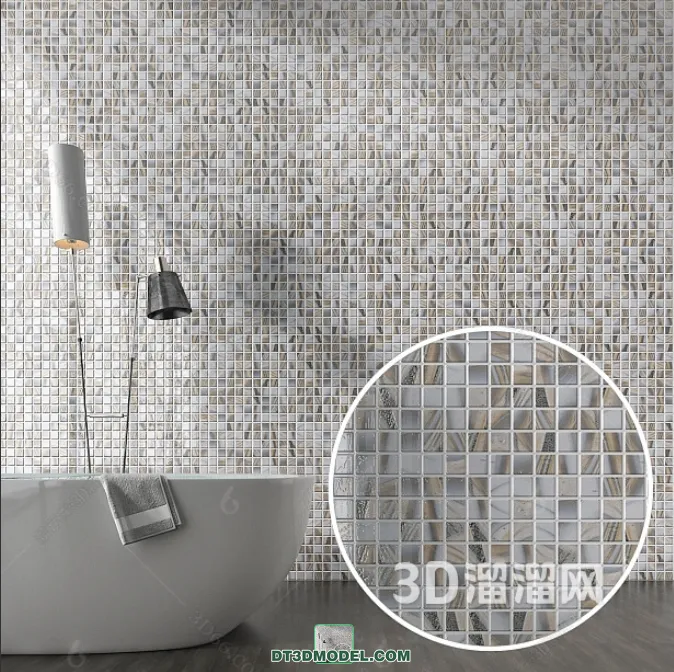 TEXTURES – MOSAIC – CORONA – 3D MODEL – 684