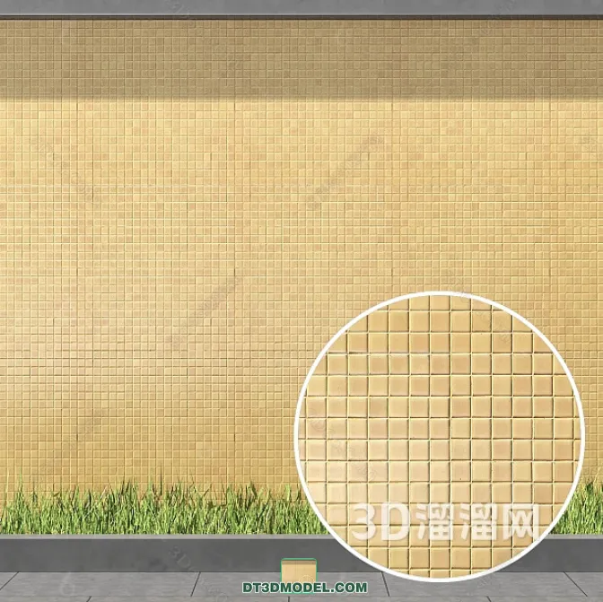 TEXTURES – MOSAIC – CORONA – 3D MODEL – 686