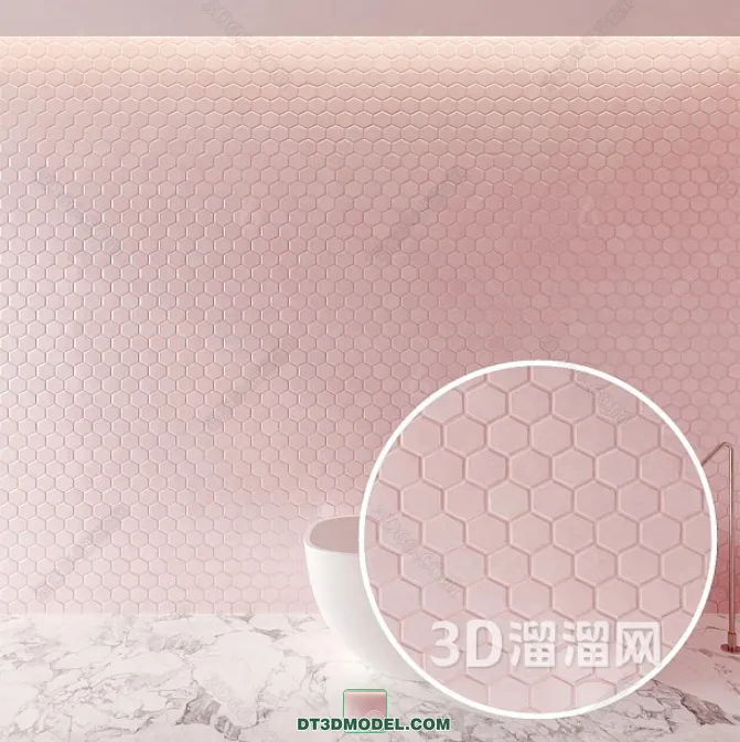 TEXTURES – MOSAIC – CORONA – 3D MODEL – 687