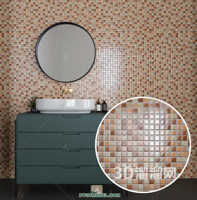 TEXTURES – MOSAIC – CORONA – 3D MODEL – 691