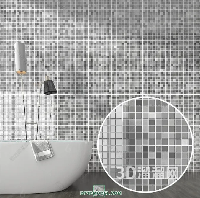 TEXTURES – MOSAIC – CORONA – 3D MODEL – 695