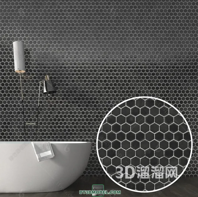 TEXTURES – MOSAIC – CORONA – 3D MODEL – 698