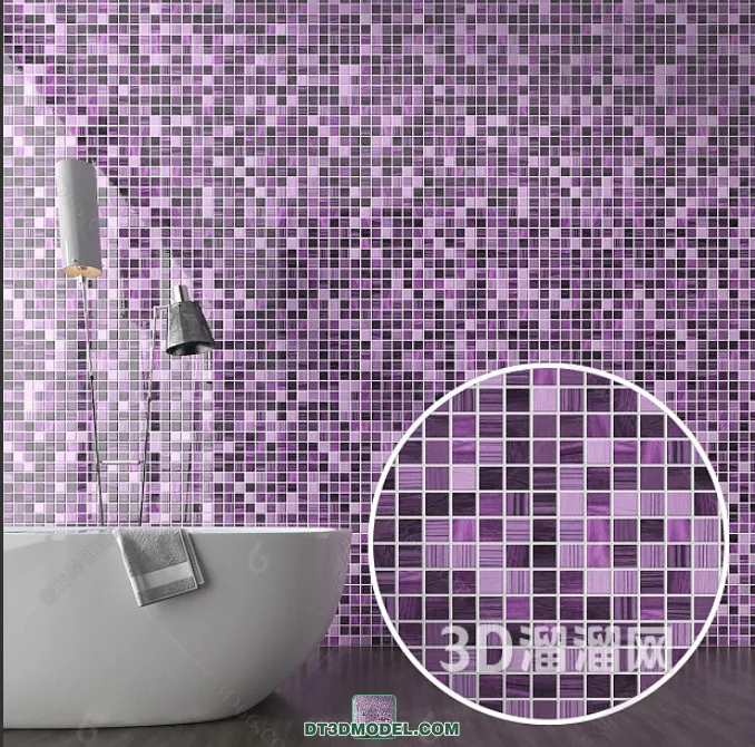 TEXTURES – MOSAIC – CORONA – 3D MODEL – 703