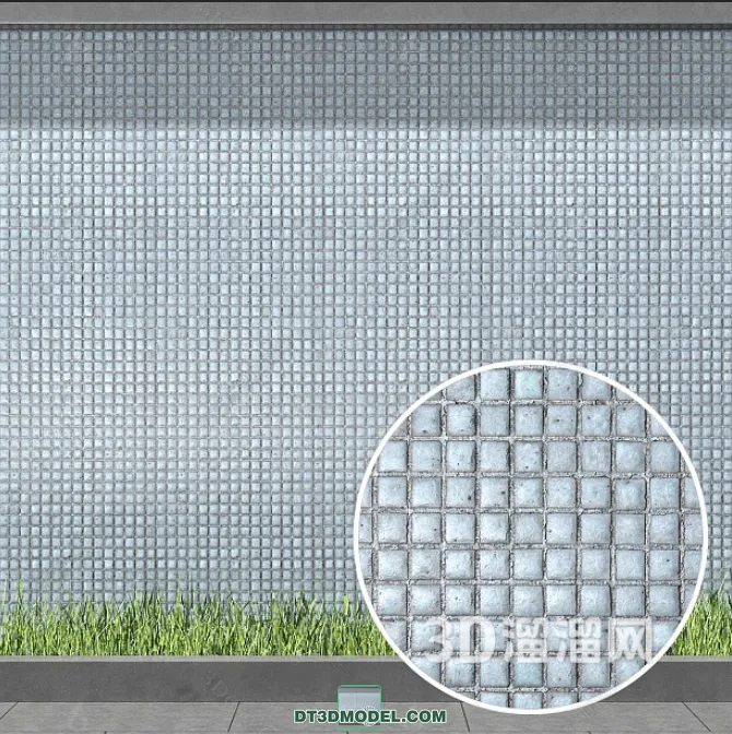 TEXTURES – MOSAIC – CORONA – 3D MODEL – 704