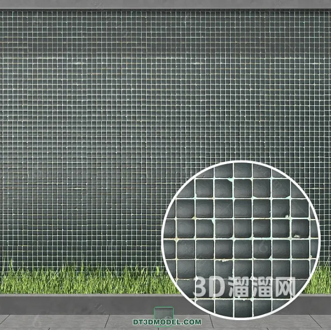 TEXTURES – MOSAIC – CORONA – 3D MODEL – 705