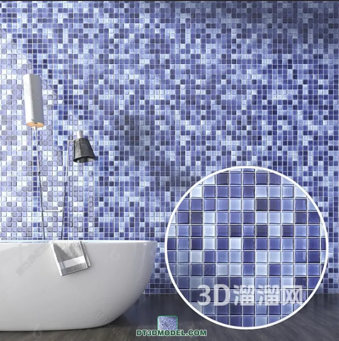 TEXTURES – MOSAIC – CORONA – 3D MODEL – 706