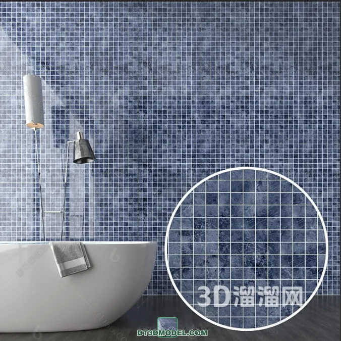 TEXTURES – MOSAIC – CORONA – 3D MODEL – 707