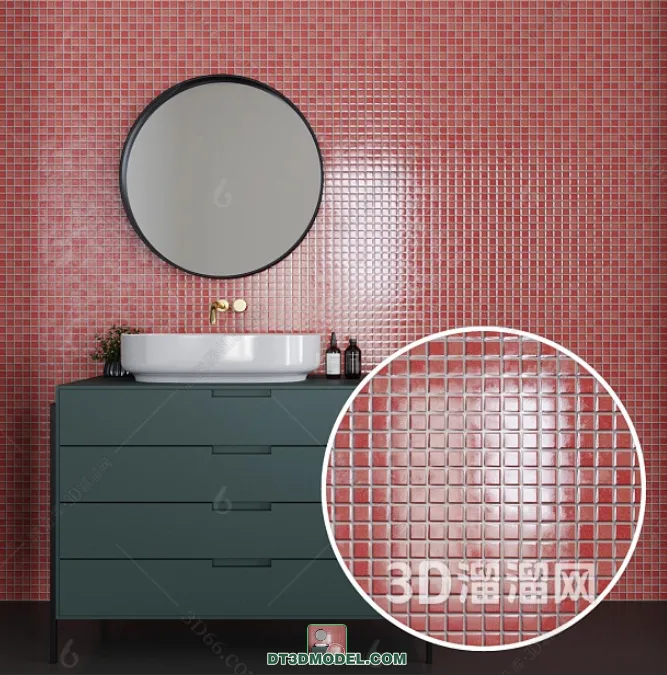 TEXTURES – MOSAIC – CORONA – 3D MODEL – 708