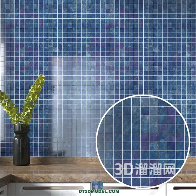 TEXTURES – MOSAIC – CORONA – 3D MODEL – 712