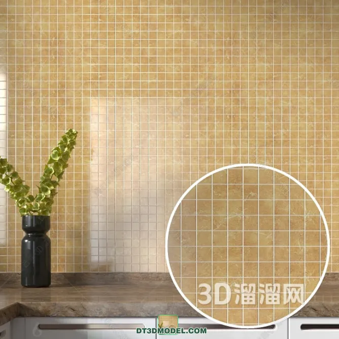 TEXTURES – MOSAIC – CORONA – 3D MODEL – 717