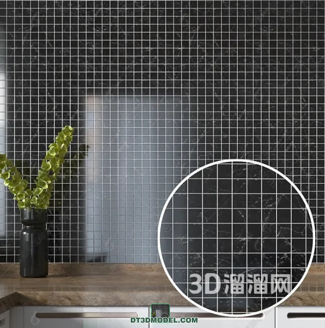 TEXTURES – MOSAIC – CORONA – 3D MODEL – 720