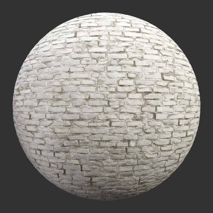 TEXTURES – STONES – BRICK – BricksDustyPaintedWhite001 TEXTURES – STONES – BRICK – BricksDustyPaintedWhite001