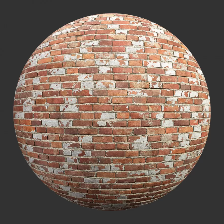 TEXTURES – STONES – BRICK – BricksOldPaintFlakedRed001 TEXTURES – STONES – BRICK – BricksOldPaintFlakedRed001