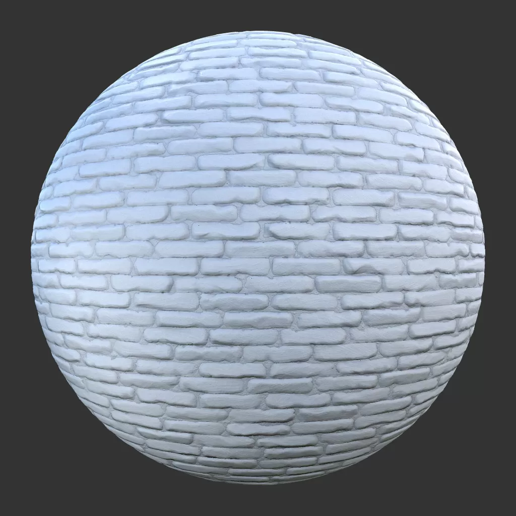 TEXTURES – STONES – BRICK – BricksPaintedWhite_002 TEXTURES – STONES – BRICK – BricksPaintedWhite_002