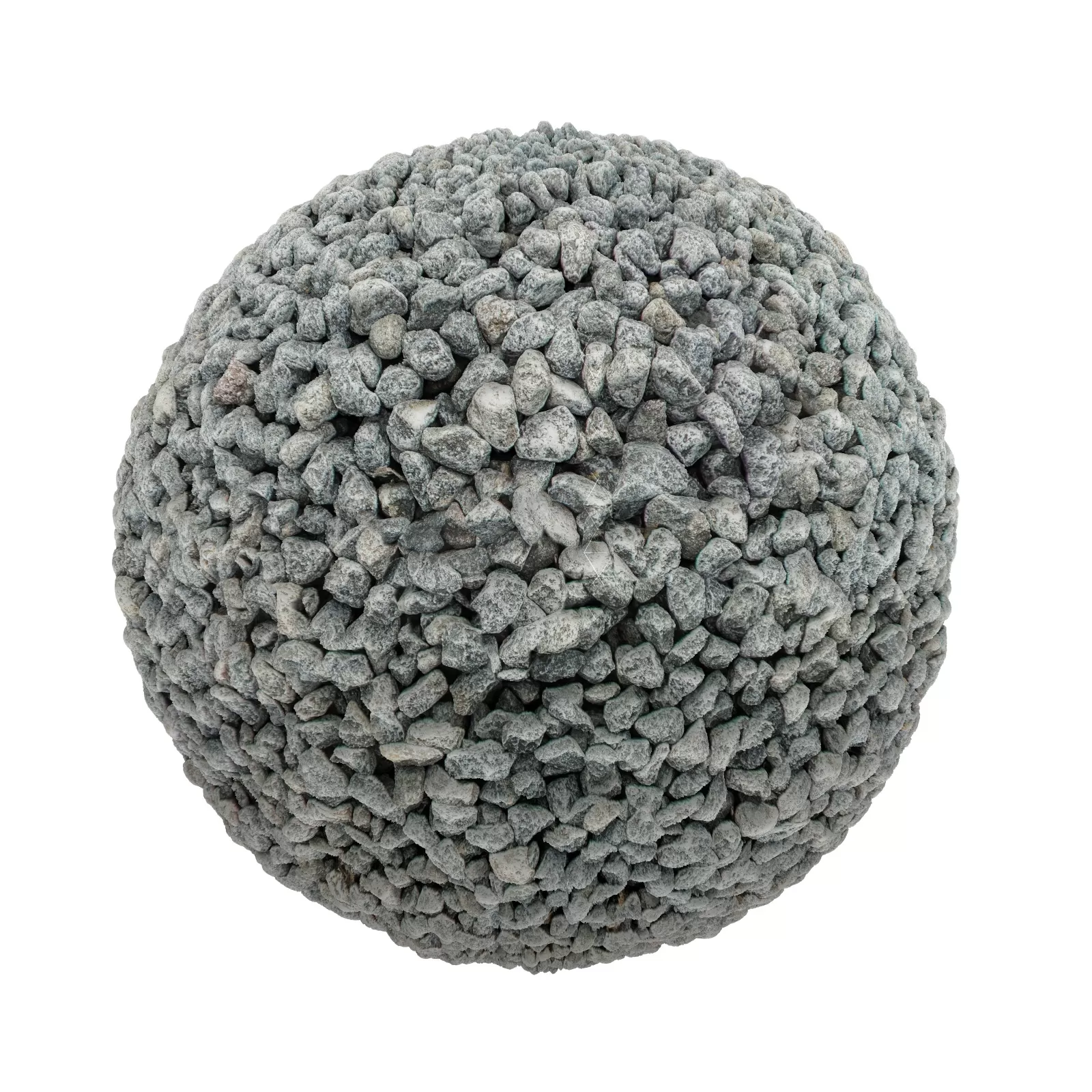 TEXTURES – STONES – CGAxis PBR Colection Vol 1 Stones – grey gravel 2