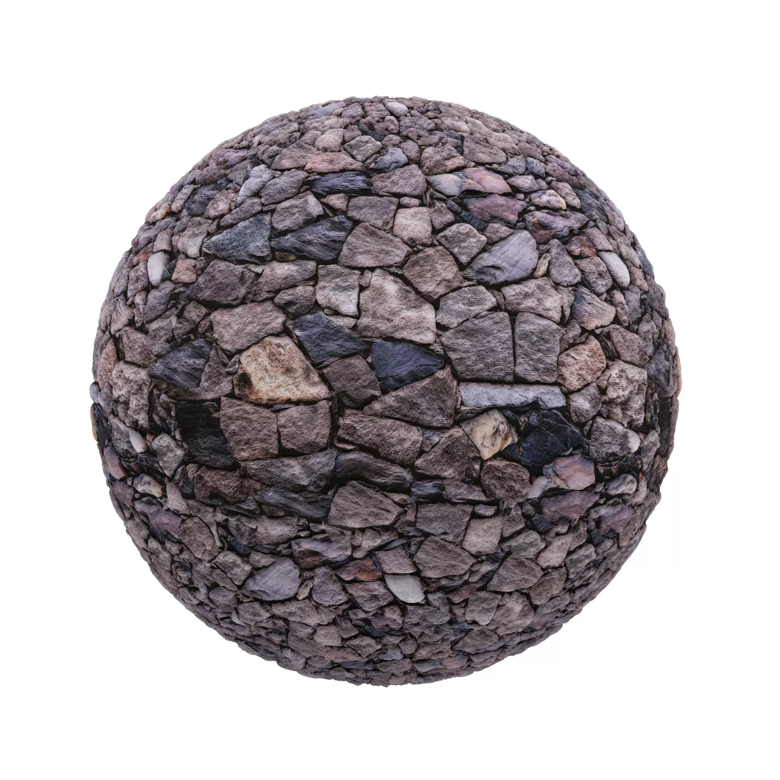 TEXTURES – STONES – CGAxis PBR Colection Vol 1 Stones – irregular stone pavement 1