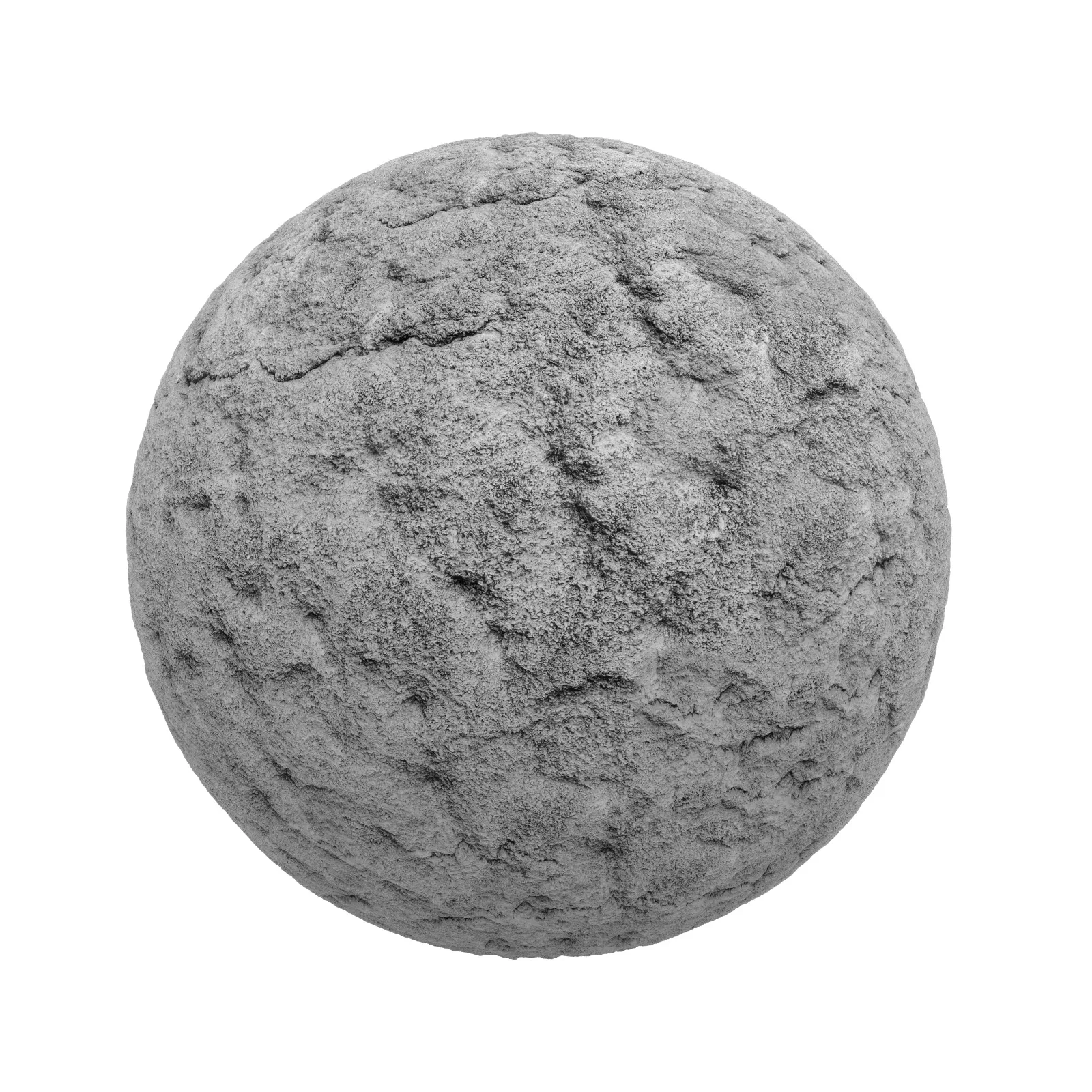 TEXTURES – STONES – CGAxis PBR Colection Vol 1 Stones – rough grey stone 4