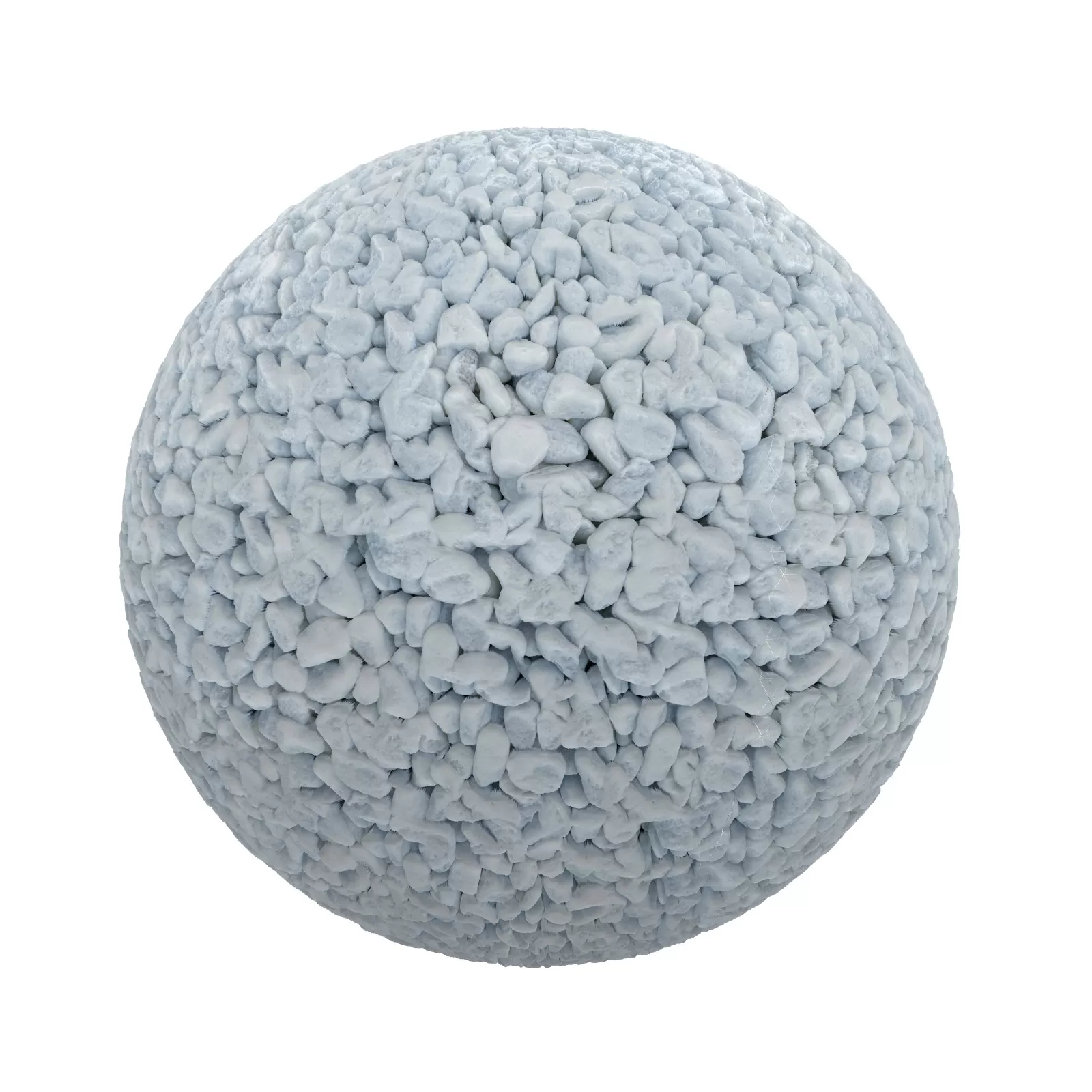 TEXTURES – STONES – CGAxis PBR Colection Vol 1 Stones – white pebbles