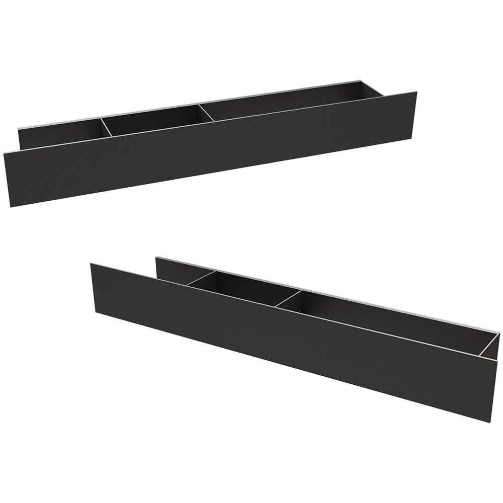 Tezza  – Storage shelf with paper holder and towel bar Tre 3D Model