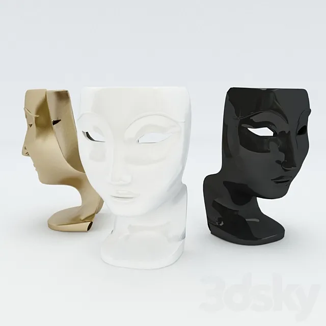 thai face chair 3D Model thai face chair 3D Model