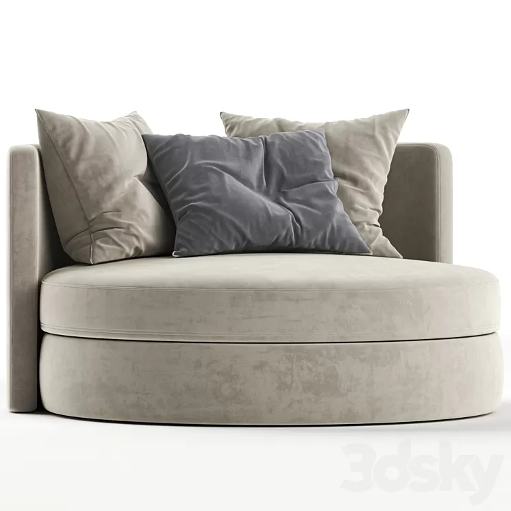 Thaire Sofa 3D Model Free Download