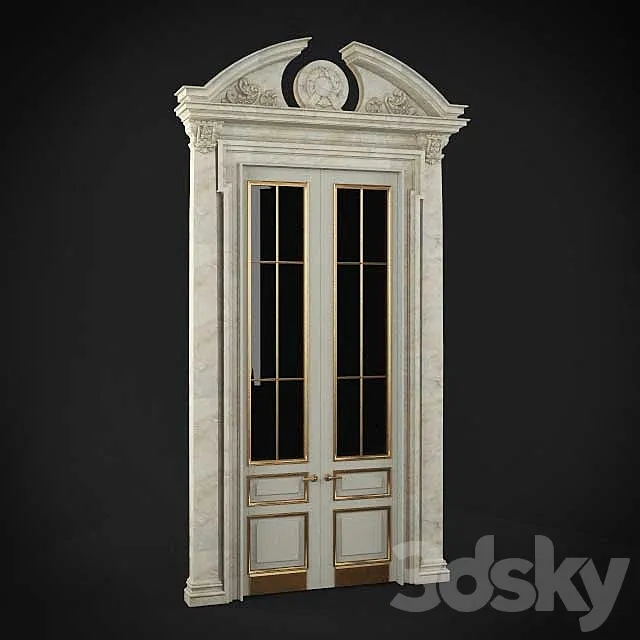 The baroque portal 3DModel
