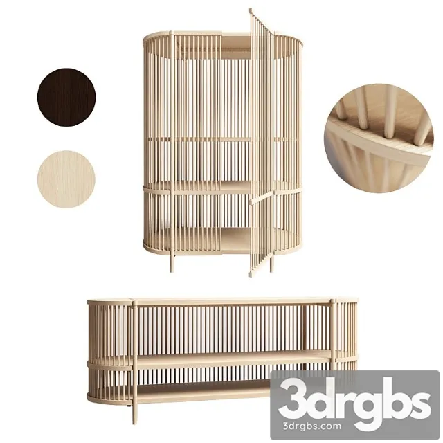 The Bastone Cabinet 3D Model Download