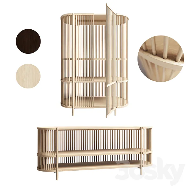 The bastone cabinet 3DModel The bastone cabinet 3DModel
