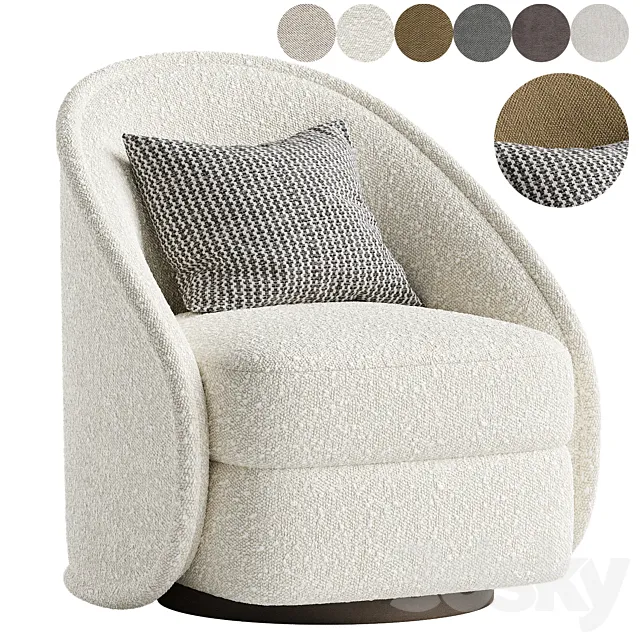 The Beak Swivel Chair 3D Model