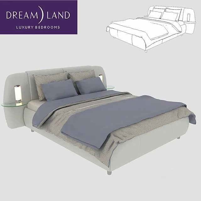 The bed of the Rio Grande Dream Land 3DModel