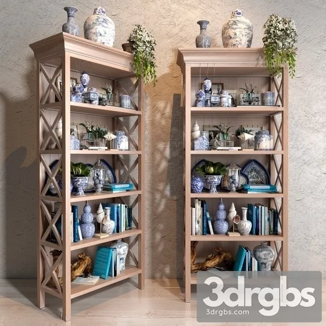 The Blues Vase Collections Set 02 3D Model Download The Blues Vase Collections Set 02 3D Model Download