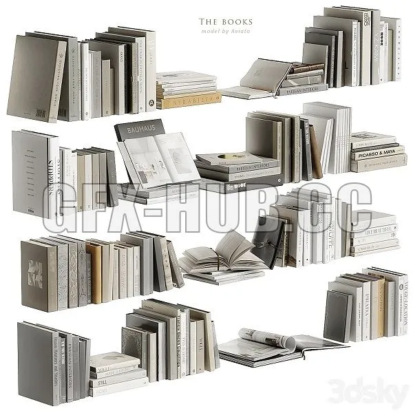 The Books 3D Model The Books 3D Model