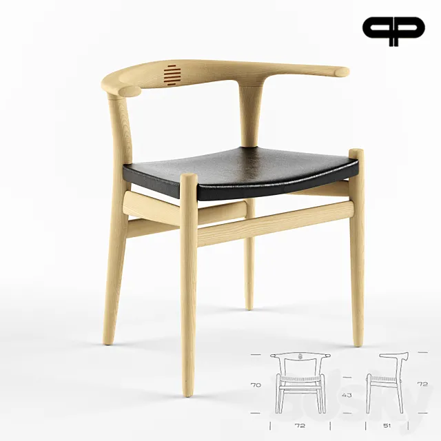 THE BULL CHAIR. 1961 3DModel THE BULL CHAIR. 1961 3DModel