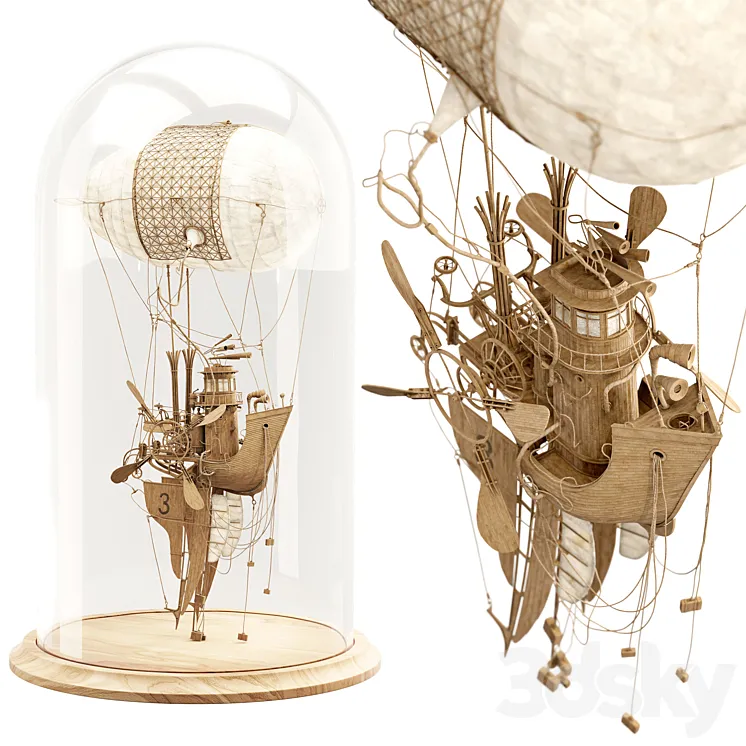 The Captain by Daniel Agdag 3D Model Free Download