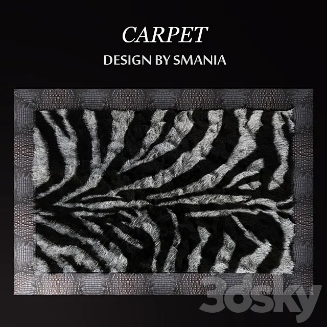 The carpet (carpet design by smania) 3D Model