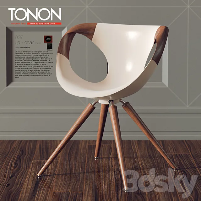 The chair Tonon “Up-Chair” 3D Model